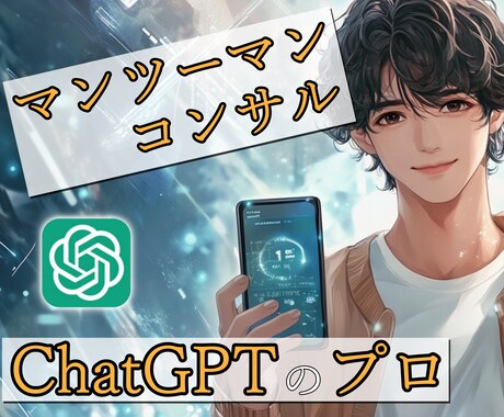 ChatGPTの使い方を丁寧に教えます 初心者歓迎！使用方法からGPTs作成など様々レクチャー イメージ1