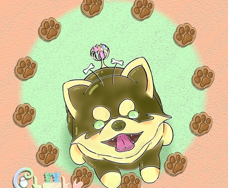 あなたのうちの子、パステルカラーで描きます イメージ1