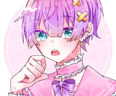 SNSで使えるアイコン描かせて頂きます 初心者ですが、満足して頂けるよう精一杯描かせて頂きます…！！ イメージ2