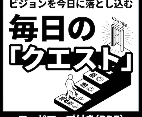 目標達成を逆算ゲーム化する行動設計を提供します セルフコーチングで人生を攻略するロードマップ イメージ1