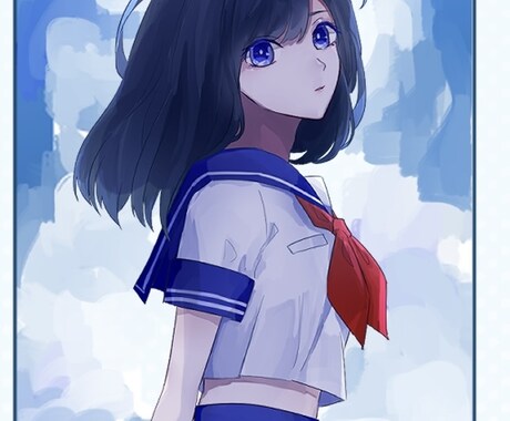 透明感のあるイラストを制作します SNS、動画内利用など様々なご要望にお応えいたします！ イメージ1