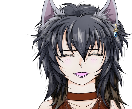 ケモ耳のオリジナルキャラクターを描きます 動物耳がお好きな方へ！貴方だけのオリジナルイラストを描きます イメージ2