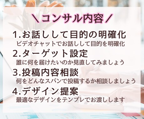 あなたの【やりたい】最優先のインスタコンサルします フォロワー1万人越えの私が2ヶ月徹底的に個別コンサル♫ イメージ2