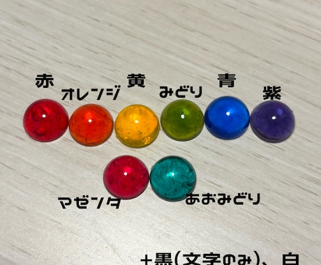 名前入りタグキーホルダー制作いたします 部活や団体へのプレゼントや子供の持ち物に!レジン制作歴8年! イメージ2