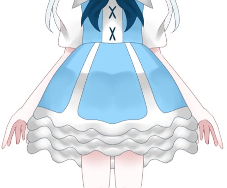 可愛いVTuberモデル作成します 初めてのモデルに！キービジュアルも作成！ イメージ2