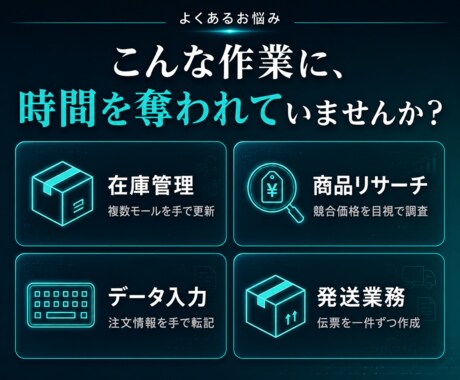 PC作業・EC業務の自動化システム開発します 現場を知るプロが設計。利益直結の業務効率化ツール イメージ2