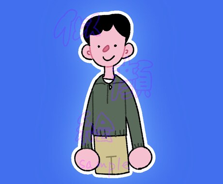 ファッション・似顔絵など！　イラスト描きます 似顔絵やご自身のオリキャラをイラストにします！ イメージ2