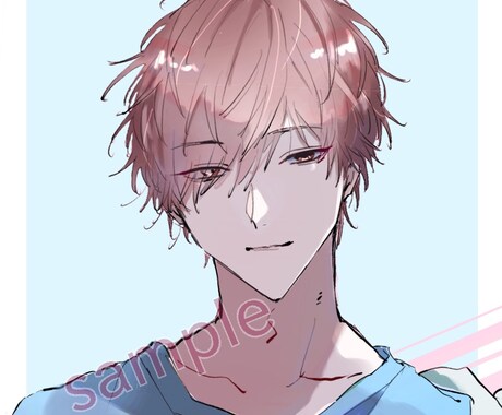 SNS等で使える！アイコンイラスト描きます シンプルだけど見やすいアイコンイラストを作成します！ イメージ2