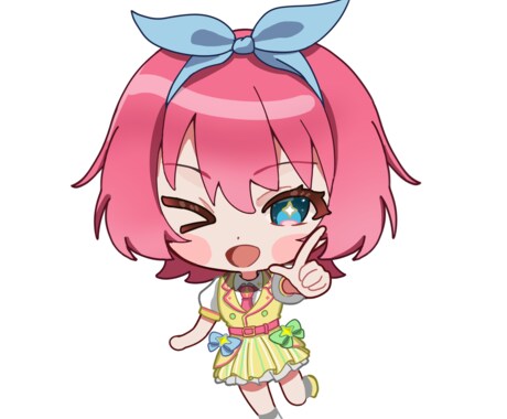 ミニキャラ描きます ご希望に添えるような素敵なイラストを作成できるよう頑張ります イメージ2