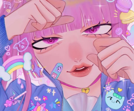 ご希望のイラストを承ります あなただけの可愛いイラストを制作いたします！ イメージ1