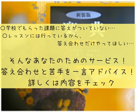 楽典の答え合わせとアドバイスします 苦手を理解して、他人に見てもらう事で効率的に勉強しよう イメージ2