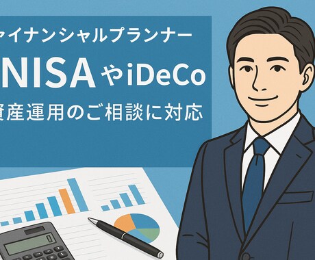 保険、貯蓄、投資の相談を行います 少しでもお金に対する悩みを解決することができますように。 イメージ1