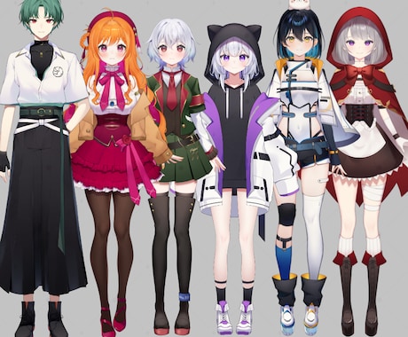 生きてるような高品質Vtuber制作承ります 感情豊かな高品質モデルを提供します✨お気軽にご相談ください！ イメージ2
