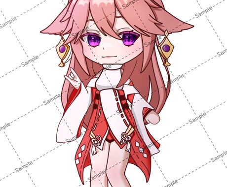 ミニキャラ描きます イメージ1