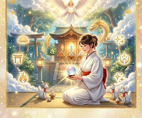 神様リーディングであなたを導く神存在を視ます 守護・今必要な導きをお伝えします イメージ2