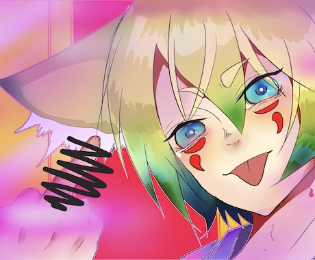 あなたの望む絵をなんでも描きたいと思います ヘッダー、アイコン、1枚画など描きます。 イメージ2
