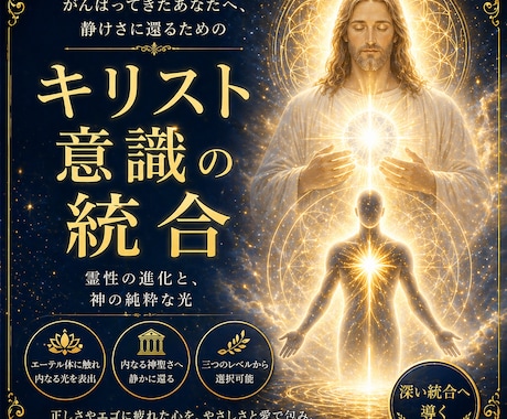 あなたのエーテル体へキリスト意識の統合をいたします ー霊性の進化、神の純粋な光につながる意識状態を目指す方にー イメージ1