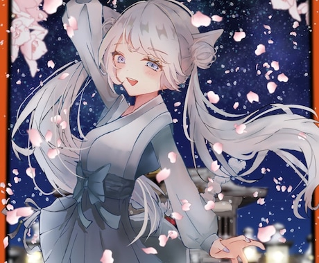 アイコン制作・1枚絵・イラスト作成なんでもします こだわり重視の為、ご満足頂けるまで修正回数無制限！ イメージ1