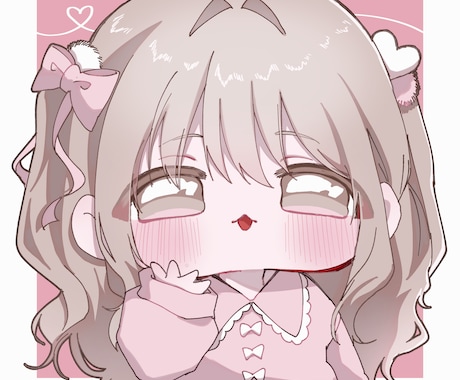 デフォルメイラスト描きます ミニキャラのイラストを描きます！SNS等使用可能です。 イメージ2