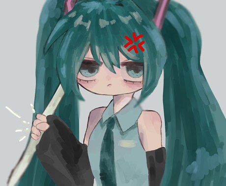 コテシートや立ち絵など色々な物に使用出来ます 貴方にとって大切なイラストを！ イメージ1