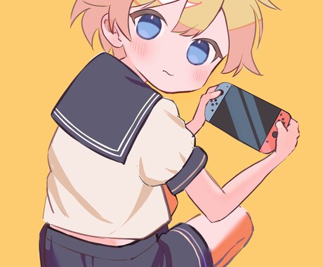 かわいく目を引く人物イラスト描きます イメージ1