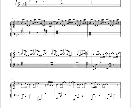 半額セール中！！ピアノ楽譜作成・耳コピ承ります Synthesia