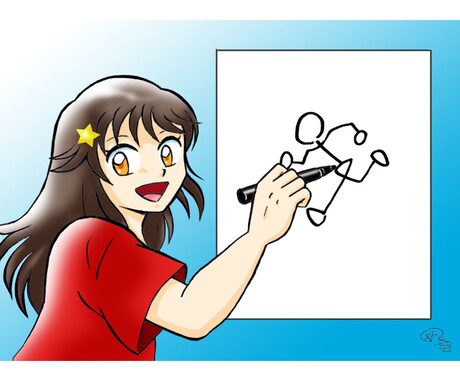 イラスト教室を開きます お絵描き感覚で楽しくやりとりしましょう イメージ1