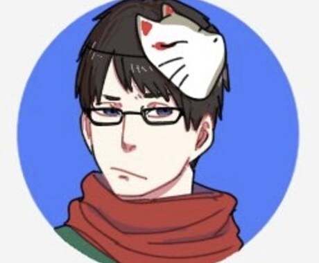 パッと目を引くアイコンをお描きします ブログ・SNS・YouTube・ゲーム垢など様々な用途に！ イメージ1