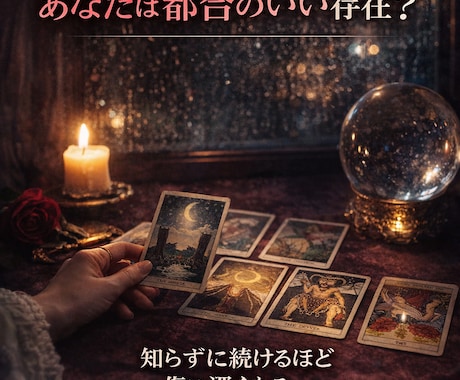 複雑な関係どう向き合うべきか占います もう限界な恋に必要な選択をする イメージ2