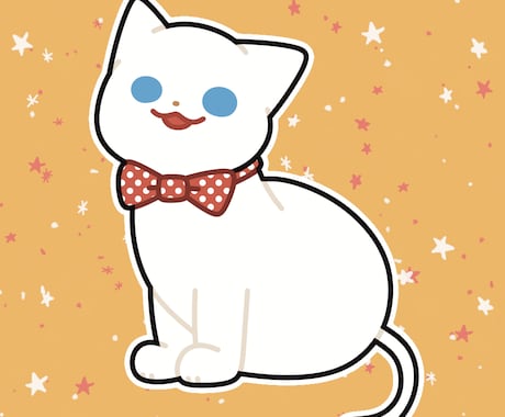 あなただけのオリジナルかわいい猫イラストを描きます SNSアイコンにオススメ！かわいい猫のイラストを描きます イメージ2