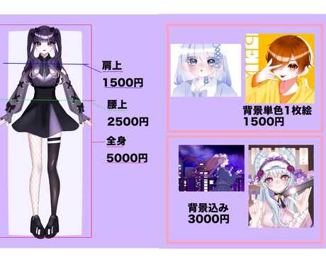 あなたに素敵な1枚をお届けします アイコンやYouTubeのサムネに使っていただけたらと イメージ2