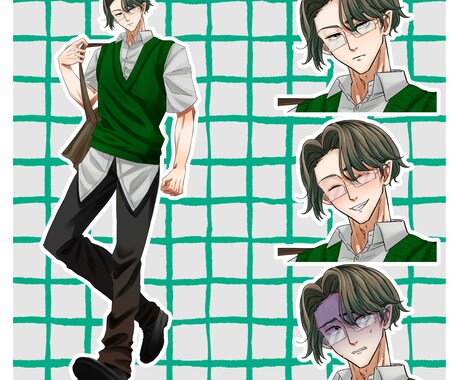 TRPG向け立ち絵を制作いたします 王道からイロモノまで！幅広く描けます！ イメージ2