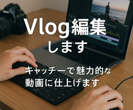 Vlogを中心に動画編集をします 日常をもっと可愛く切り取ります イメージ1