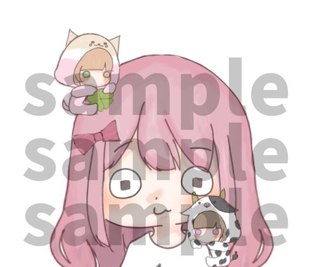 あなたのアイコン可愛くかきます イメージ1