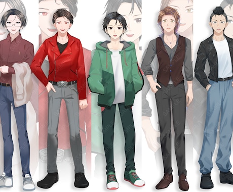 IRIAM用立ち絵イラストを描きます 理想のキャラクターを描きます！ イメージ2