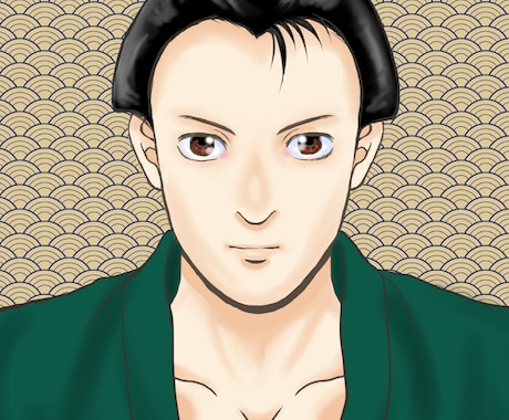 和風人物イラスト描きます イメージ1