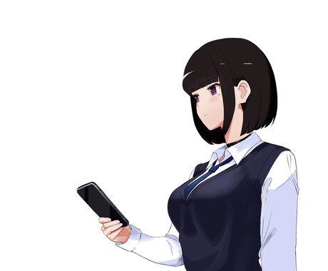 萌え系のイラストを製作します 個人観賞用や、立ち絵、ジャケット絵などなんでもご相談ください イメージ2