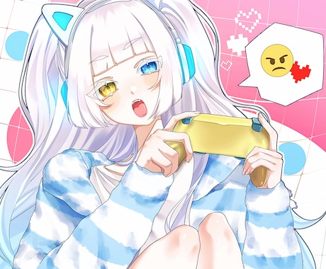 商用無料◎かわいい女の子のイラストお描きします 商用無料！様々な用途にお使いいただけます♪ イメージ2