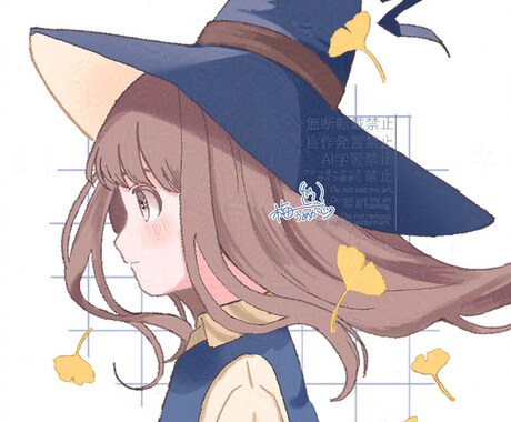 ふんわり可愛いアイコンを制作いたします ふんわり可愛いSNSアイコン制作いたします イメージ1