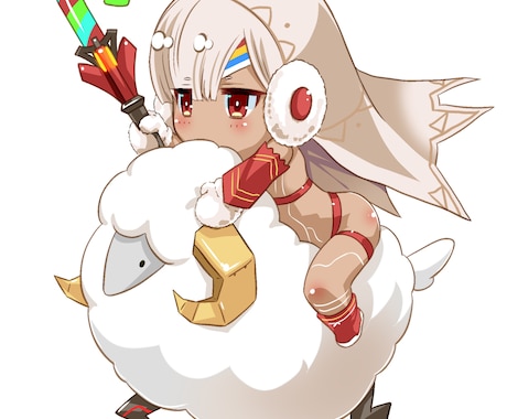 かわいいSDイラスト描きます イメージ1