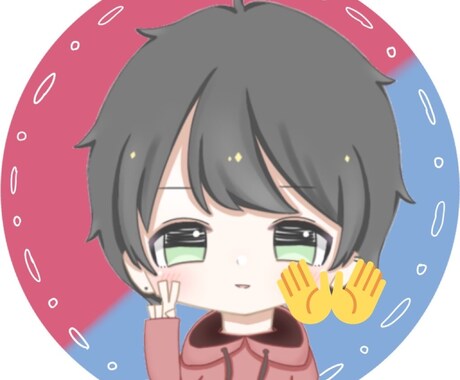 デフォルメアイコン描きます 可愛いタッチのアイコン描きます！フォートナイトスキンも可能！ イメージ2
