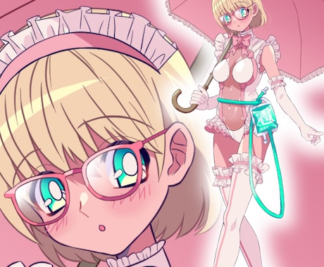 平成レトロな可愛いイラスト描きます イメージ1