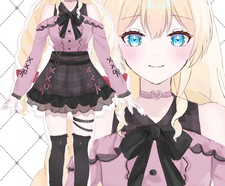 可愛い・かっこいい1枚絵お描きします 高クオリティなイラストに仕上げます! イメージ2