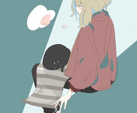 楽しいイラストを描きます どこにでもなじむ不思議な雰囲気のあるイラスト描きます イメージ2