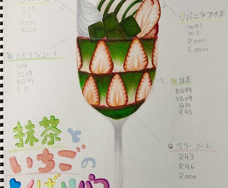 イメージパフェ、スイーツイラスト描きます 可愛くておいしいスイーツイラスト描きます！ イメージ2