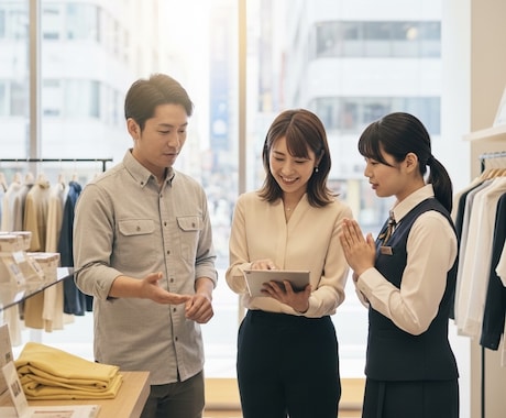 接客力と販売力を高めます 現場ですぐ役立つ接客・販売改善指導 イメージ1