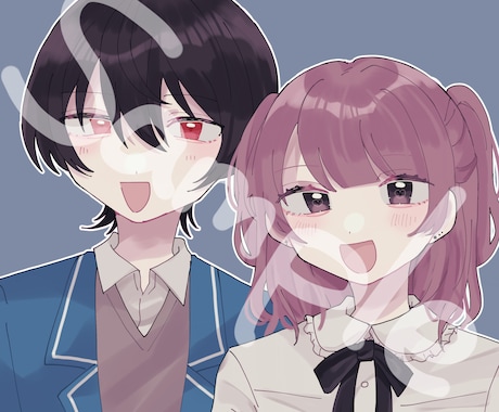 夢絵描きます あなたとあなたの推しさんの特別なイラストはいかがですか？ イメージ1