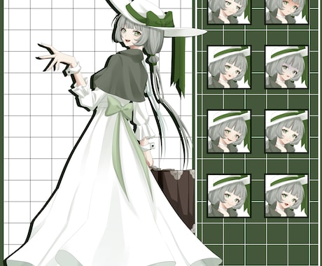 IRIAM、TRPGなどの立ち絵を描きます イメージ1