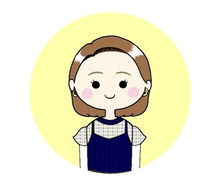 商用◎髪と服の再現度高めのシンプルアイコン描きます ゆるカワでシンプルだけど個性を出せるアイコン♪ イメージ2
