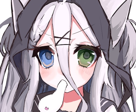 かわいい萌え絵アイコンを描きます イメージ1